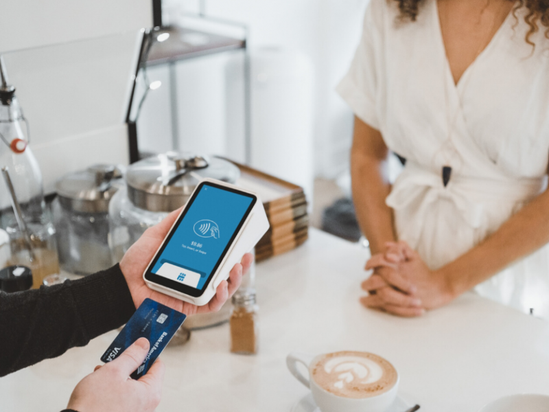 Teaching Kids About Money -teen using a credit card